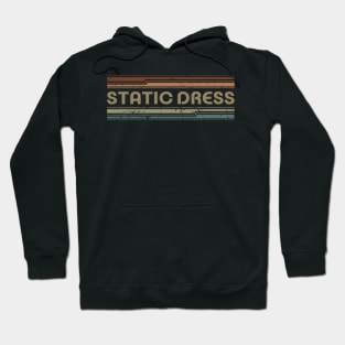 Static Dress Retro Lines Hoodie